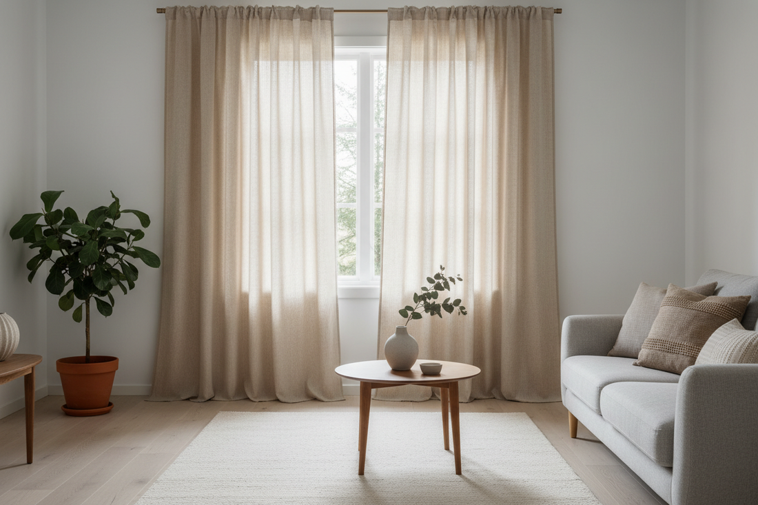 Linen Curtains: The Timeless Choice for Natural, Relaxed Elegance
